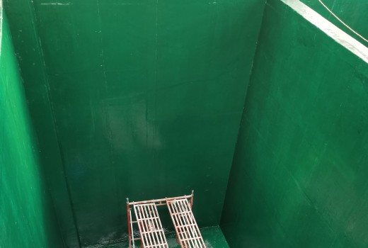 佛山金海輝廢水池防腐